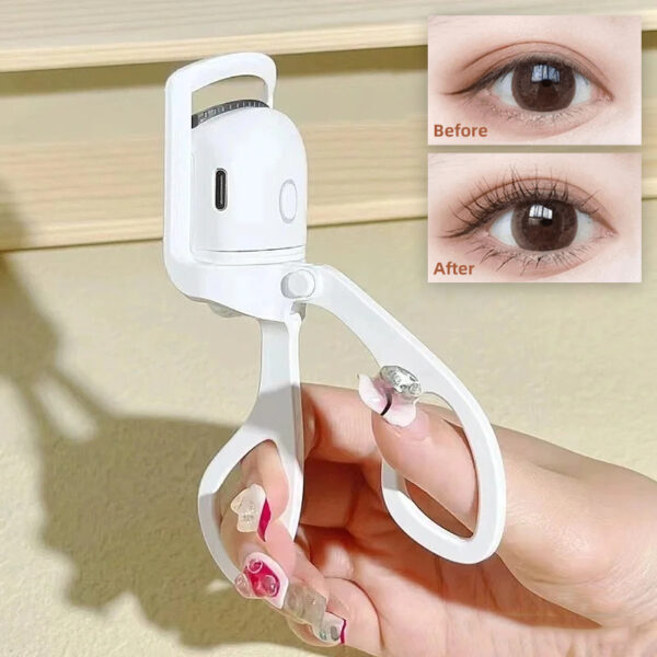 Eyelash Curler Portable Electric Heated Comb - Image 9