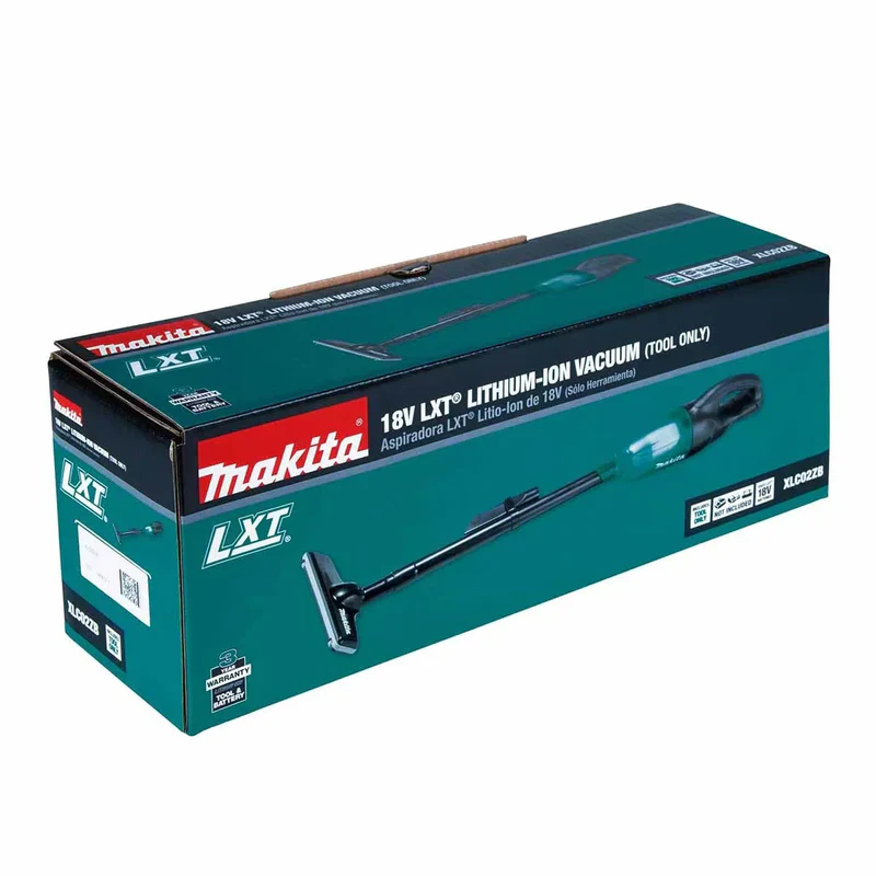Makita XLC02ZB 18V LXT Lithium Ion Cordless Vacuum - Image 5