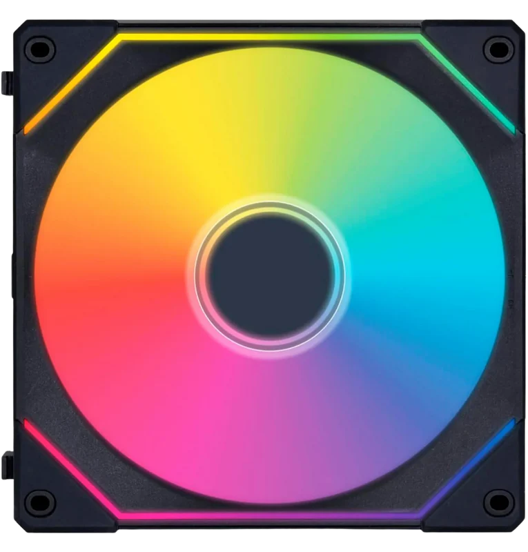 Lian Li UNI FAN SL-Infinity 140mm ARGB PWM Fan – Black - Image 2