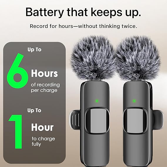 Mini Mic Pro (Latest Model - Wireless Microphone for iPhone, iPad, Android, Lavalier Microphone for Video - Image 2