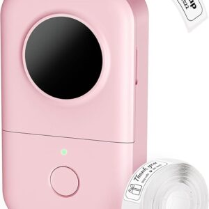 Label Maker Machine, D30 Portable Handheld Bluetooth Mini Label Printer
