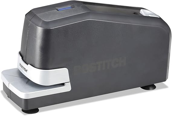 Impulse Drive, 30 Sheet Electric Stapler, No Jam Technology, Easy Reload, Black