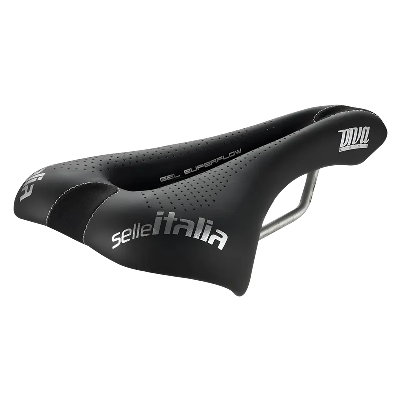 Selle Italia Diva Gel Superflow Women’s Bike Saddle 270 x 152mm
