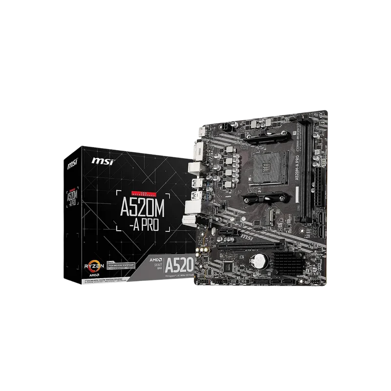 MSI A520M-A PRO Gaming Motherboard