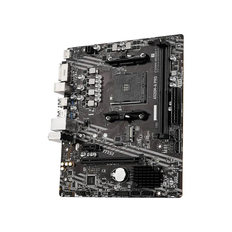 MSI A520M-A PRO Gaming Motherboard - Image 2