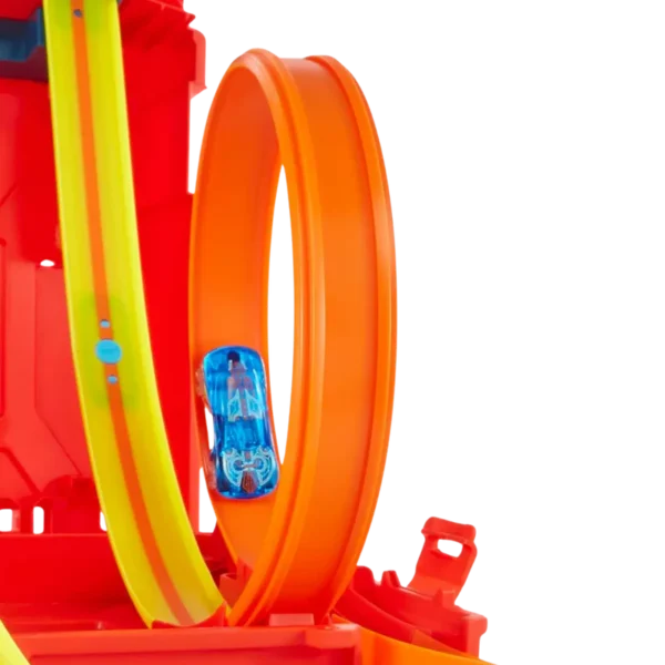 Hot Wheels Fuel Can Stunt Box Track Builder Set Unlimited Playset - Image 3
