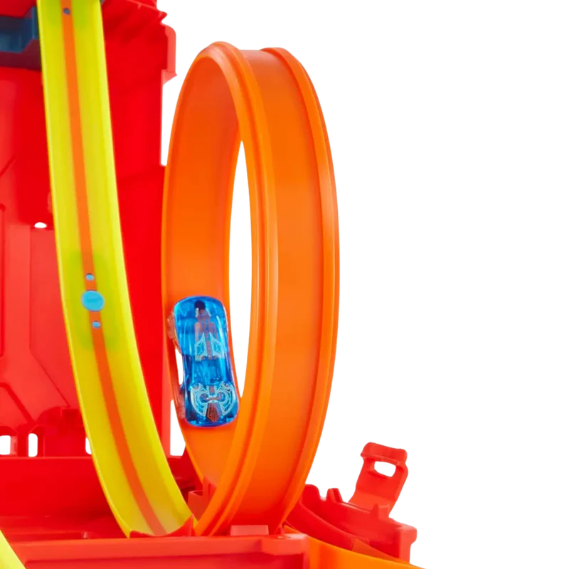 Hot Wheels Fuel Can Stunt Box Track Builder Set Unlimited Playset - Image 3