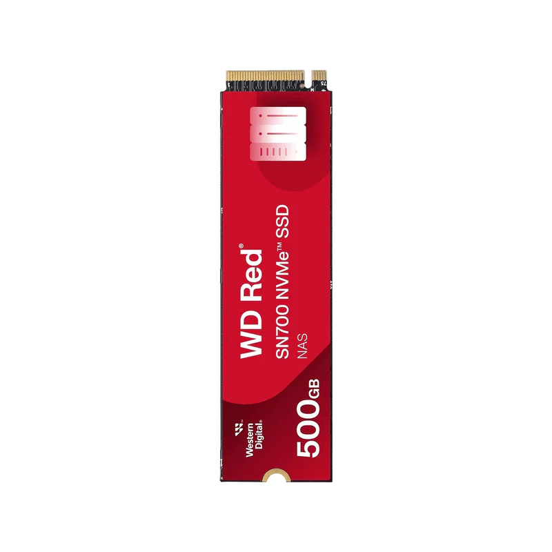 WD Red SN700 500GB NVMe SSD for NAS – Gen3 M.2