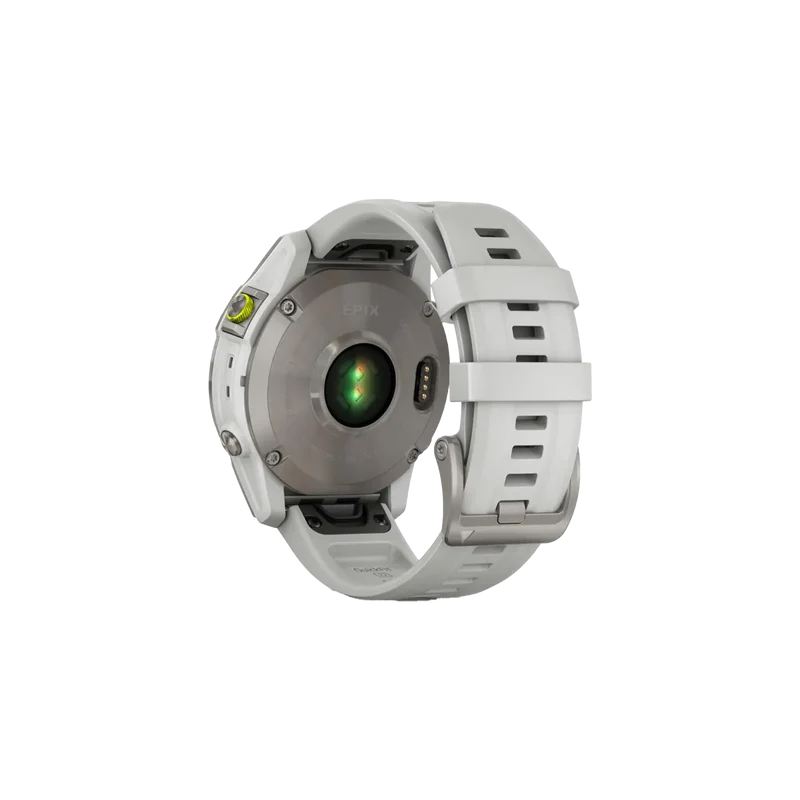 Garmin epix Gen 2 Premium Active Smartwatch White Titanium - Image 3