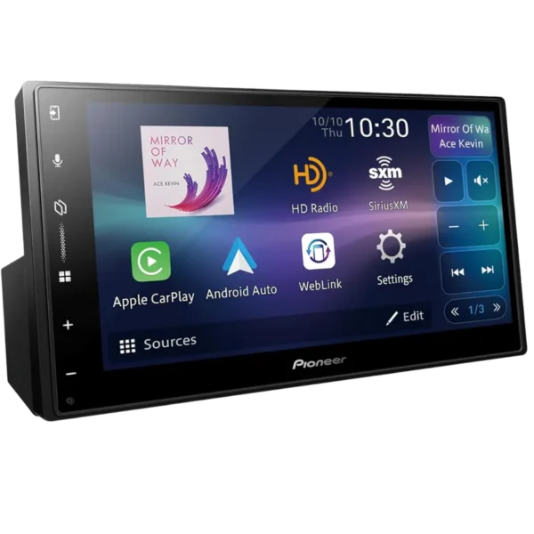 Pioneer DMH-2000NEX 6.8" Multimedia Receiver | Apple CarPlay & Android Auto