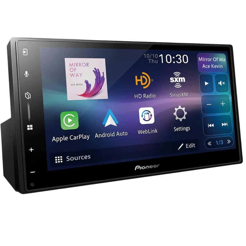 Pioneer DMH-2000NEX 6.8" Multimedia Receiver | Apple CarPlay & Android Auto