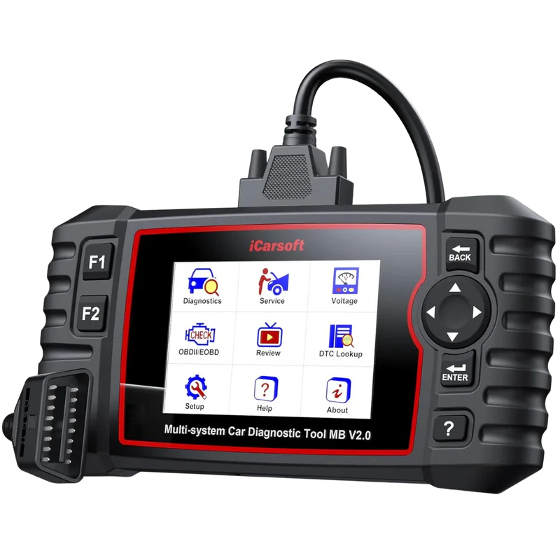 iCarsoft MB V2.0 Mercedes OBD2 Scanner | Full System Diagnostic Tool - Image 2