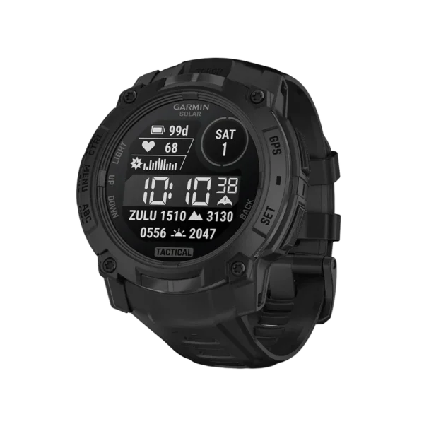 Garmin Instinct 3 Tactical Edition 50mm Solar GPS Watch - Image 2