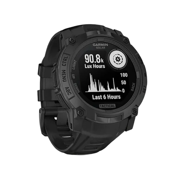 Garmin Instinct 3 Tactical Edition 50mm Solar GPS Watch - Image 3