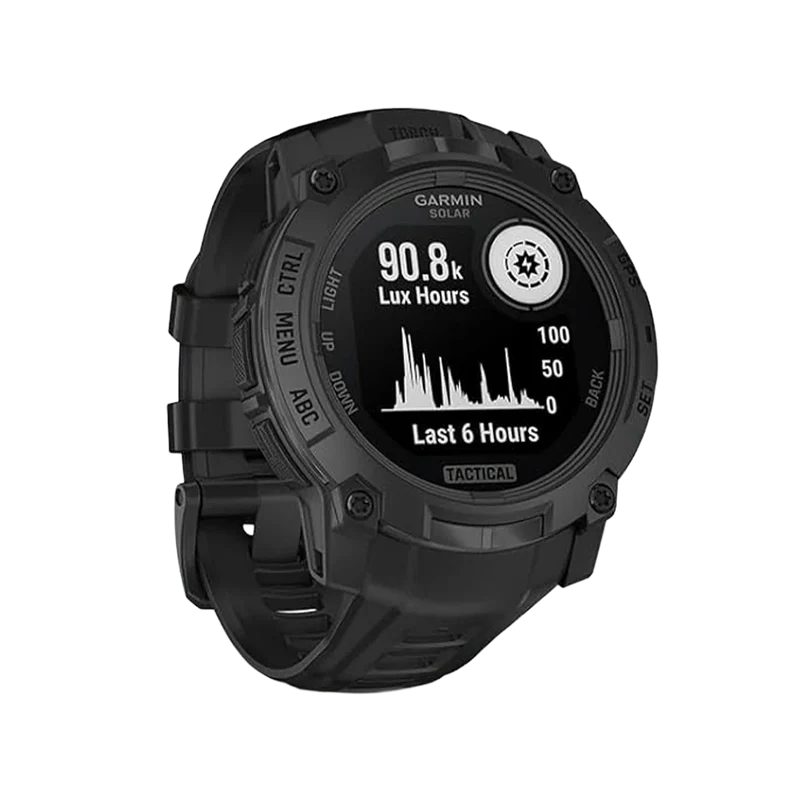 Garmin Instinct 3 Tactical Edition 50mm Solar GPS Watch - Image 3