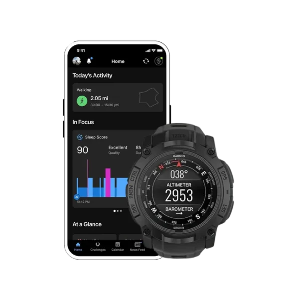 Garmin Instinct 3 Tactical GPS Smartwatch 50mm AMOLED - Image 3