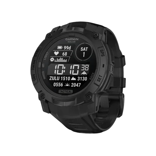 Garmin Instinct 3 Tactical Edition 45mm Solar GPS Smartwatch - Image 2