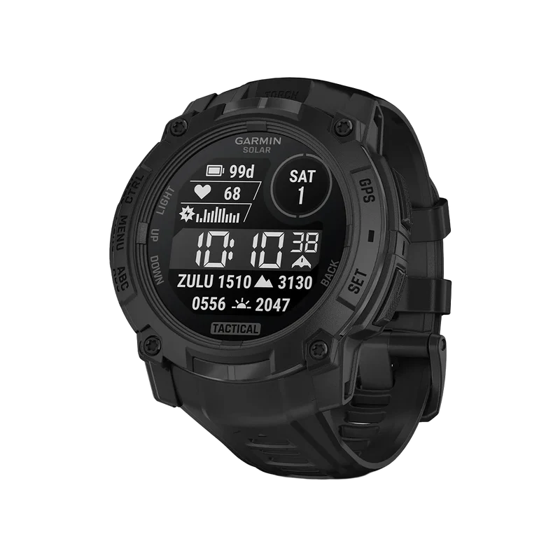 Garmin Instinct 3 Tactical Edition 45mm Solar GPS Smartwatch - Image 2