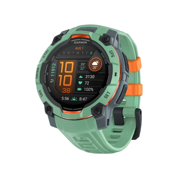 Garmin Instinct 3 45mm Neo Tropic AMOLED GPS Smartwatch - Image 2