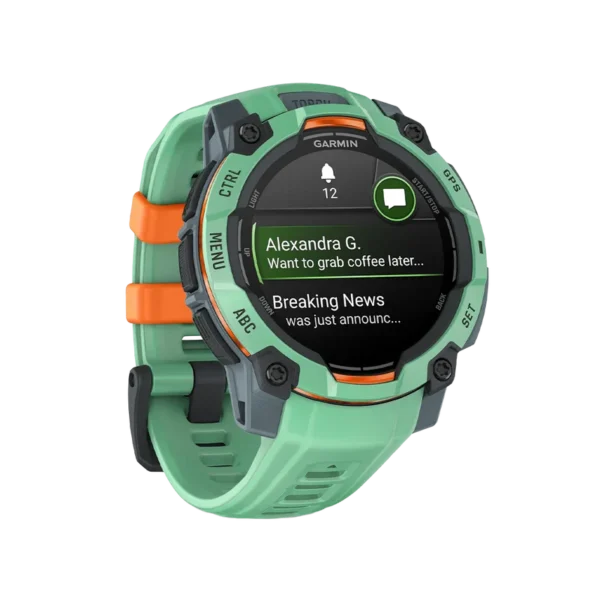 Garmin Instinct 3 45mm Neo Tropic AMOLED GPS Smartwatch - Image 4