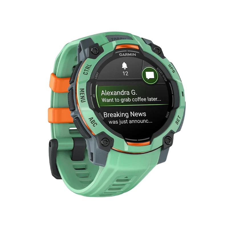 Garmin Instinct 3 45mm Neo Tropic AMOLED GPS Smartwatch - Image 4